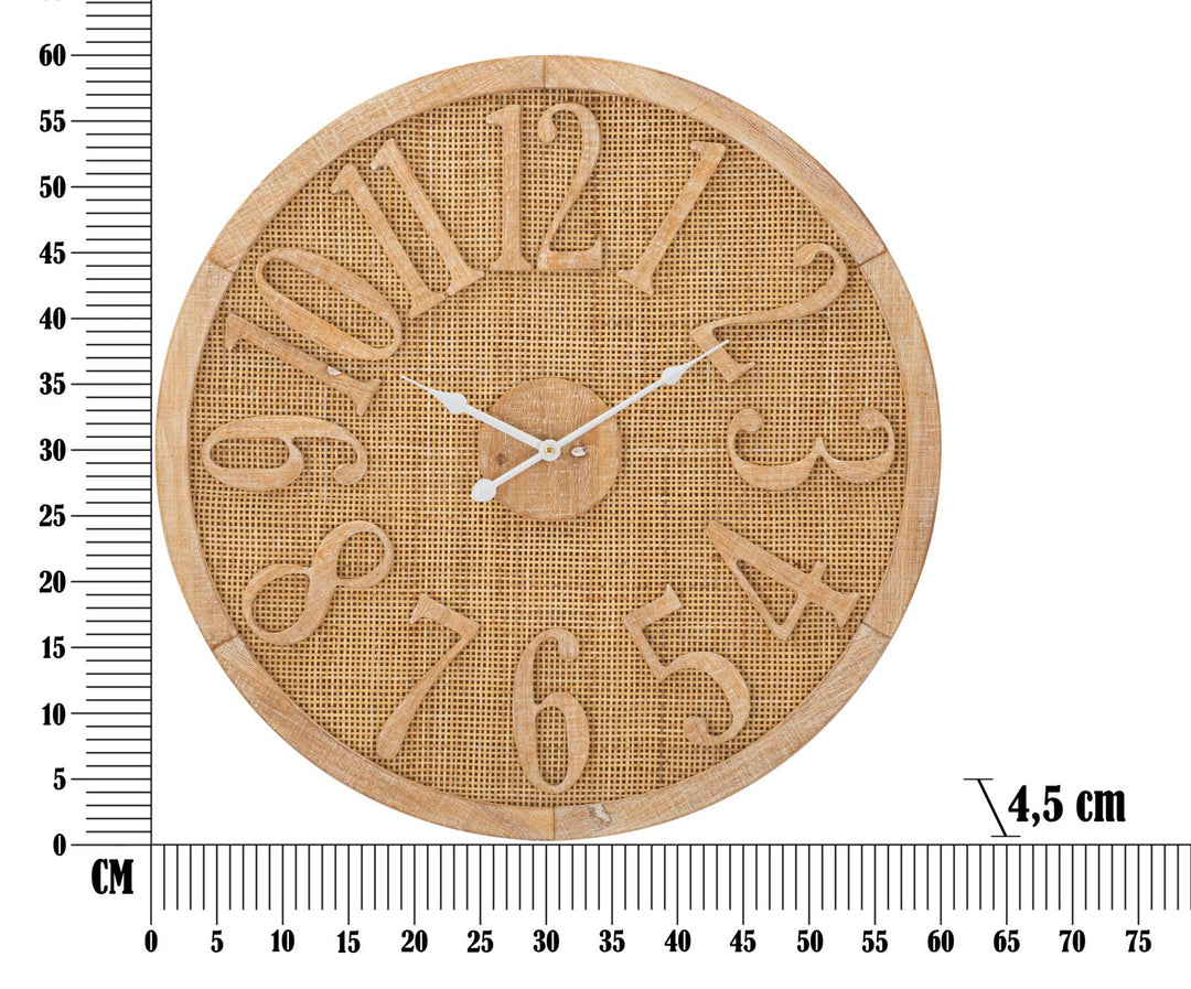 Boho chic ur, MDF og rattan  – 60x4x5 cm