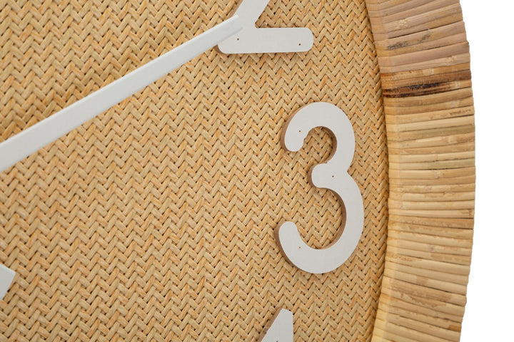 Boho chic ur, MDF og rattan – 60x4x5 cm