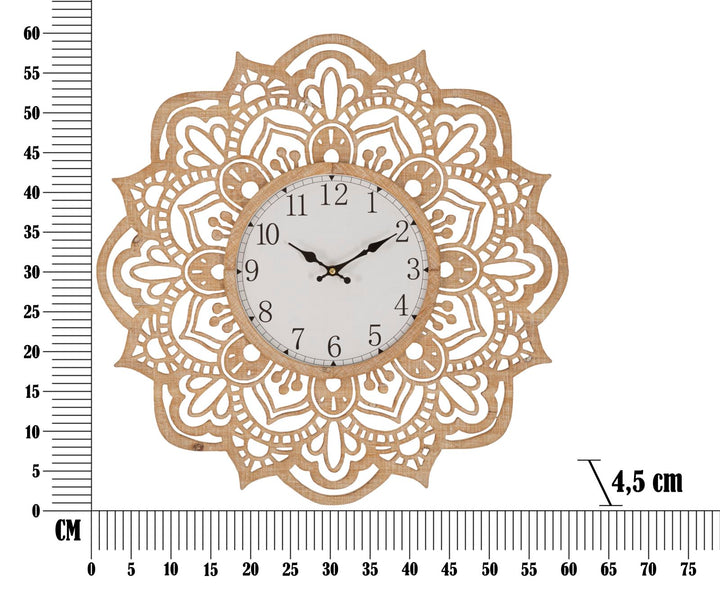 Boho chic ur i hvid, MDF – 60x4x5 cm