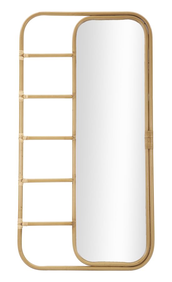 Boho chic spejl – 77x5x3 3x151 cm