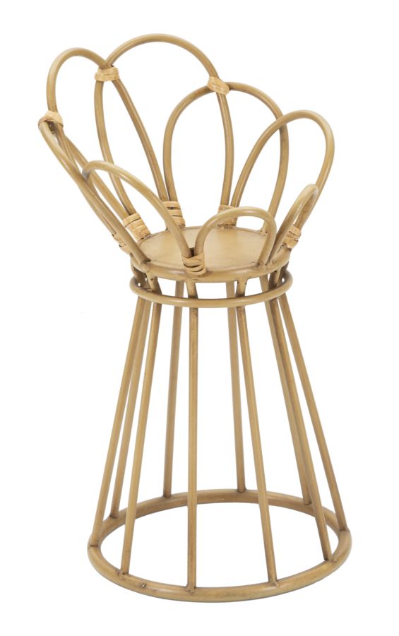 Boho chic vase i metal – 28x48 cm