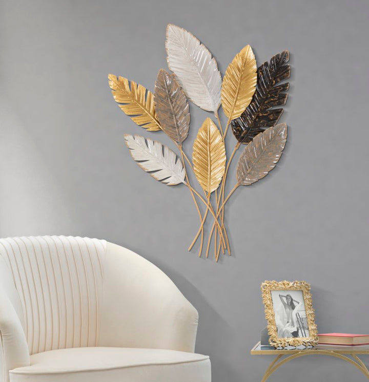 Glam dekoration i metal  – 73x6x93 cm
