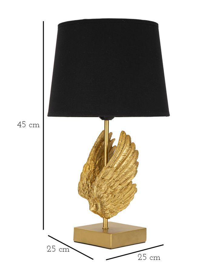 Glam bord i jern, polyesin, og stof – 25x45 cm