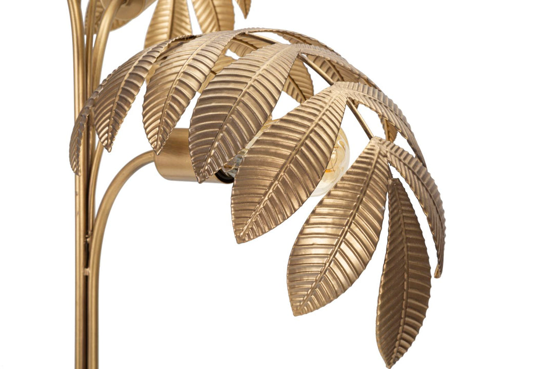 Glam bordlampe i guldfarve, metal – 57x81 cm