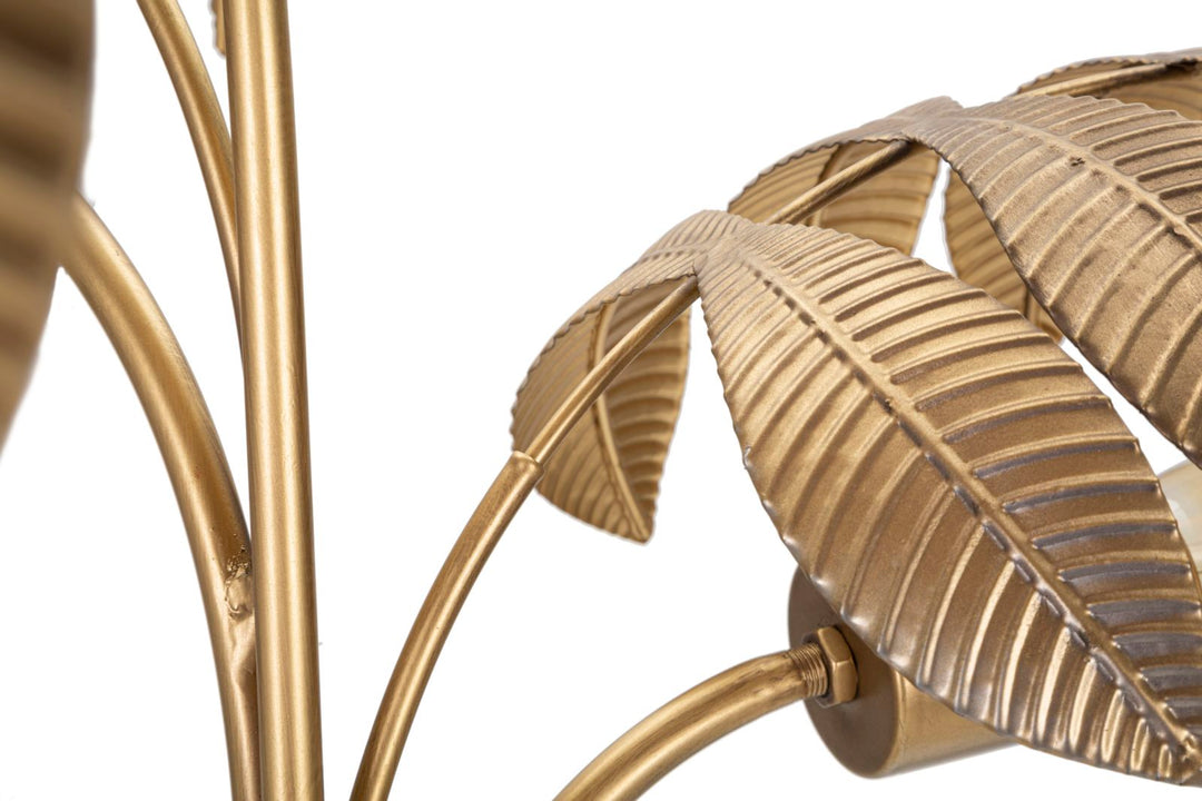 Glam bordlampe i guldfarve, metal – 57x81 cm