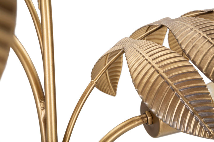 Glam bordlampe i guldfarve, metal – 57x81 cm