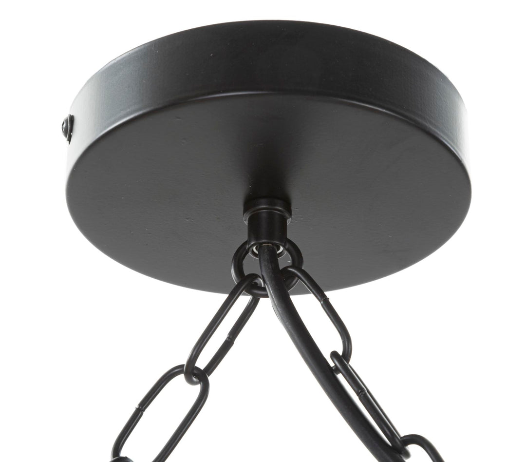 Boho chic lampe i bambus og reb – 80x15x120 cm
