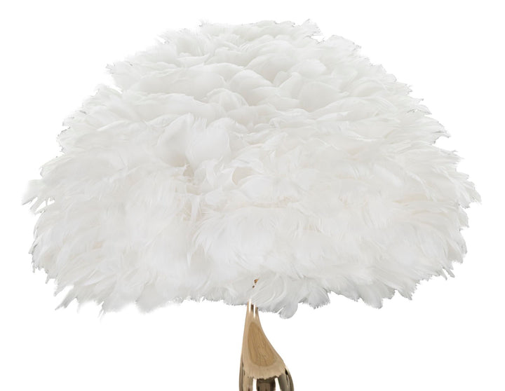 Glam lampe i jern og stof – 50x165 cm