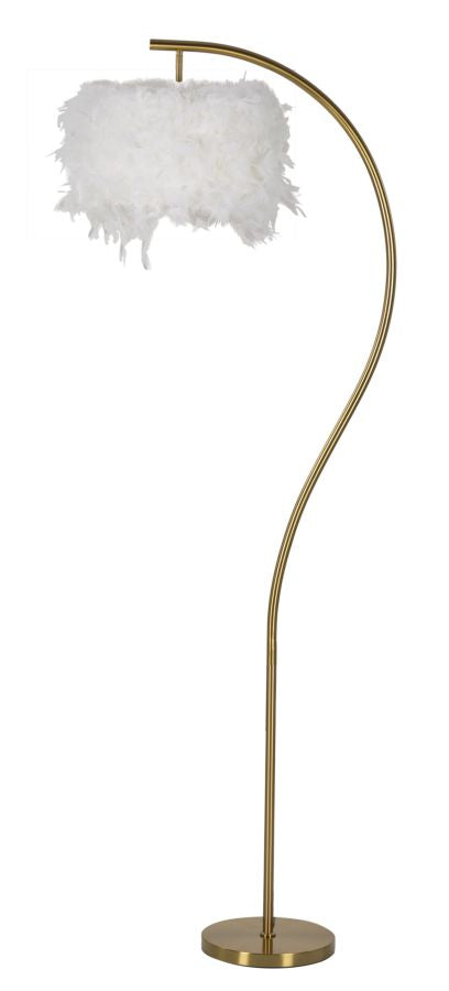 Glam lampe i jern og plast – 60x33x170 cm