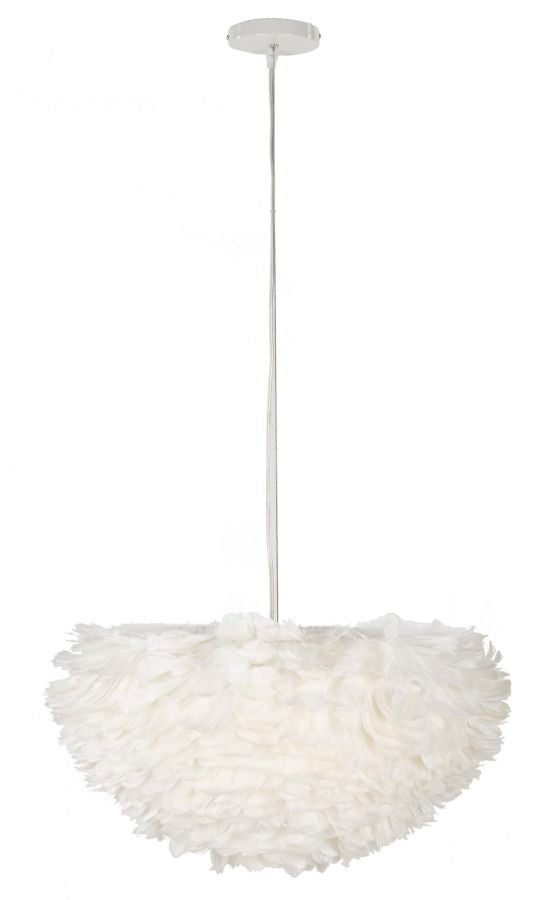 Glam lampe i jern og plast – 60x30 cm