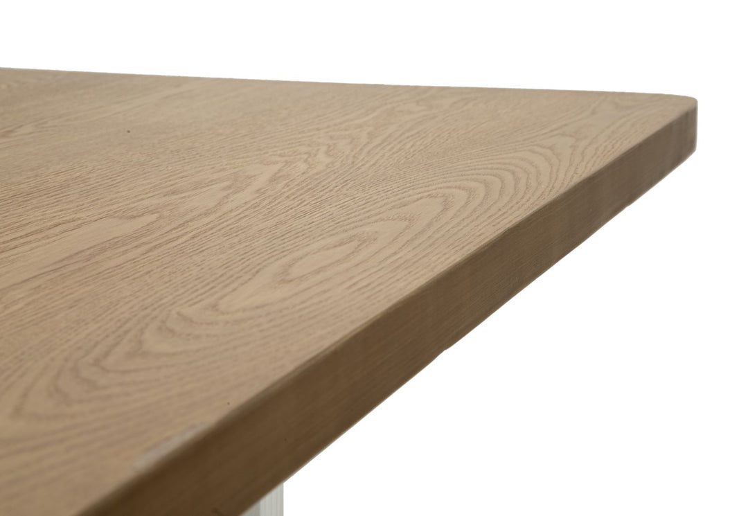 Bord i mdf, træ og jern – 180x90x76 cm