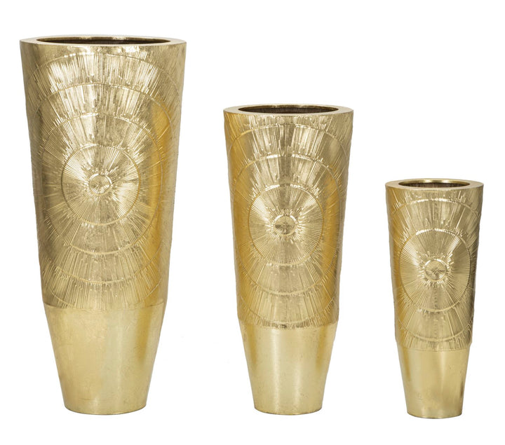 Glam vaser i jern – 50x8x114, 40x92x7, 29x8x70 cm
