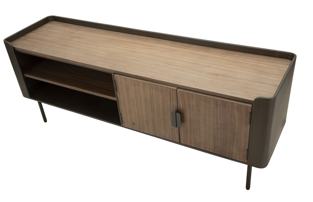 Tv-møbel i træ og jern – 150x42x58 cm
