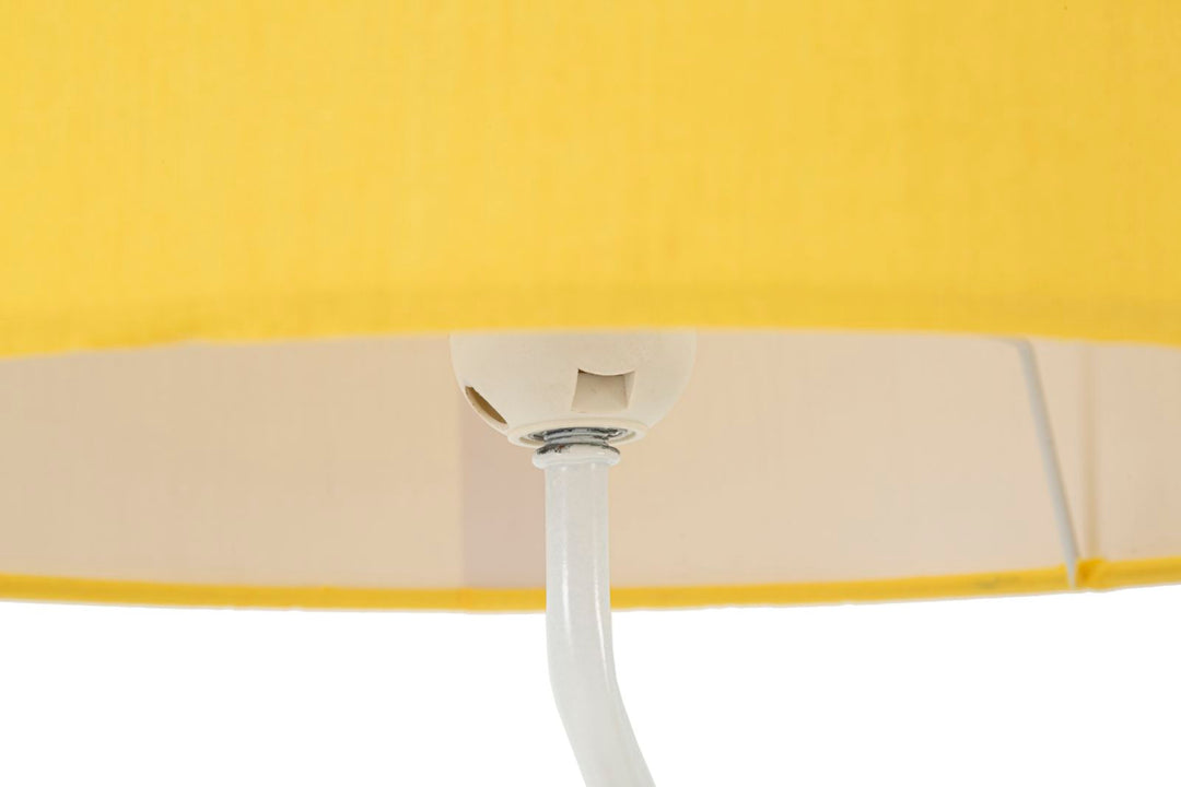 Bord i mdf, jern og stof – 30x57 cm