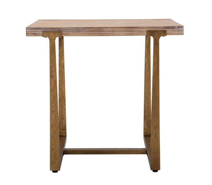 Bord i mdf og jern – 80x80x76 cm