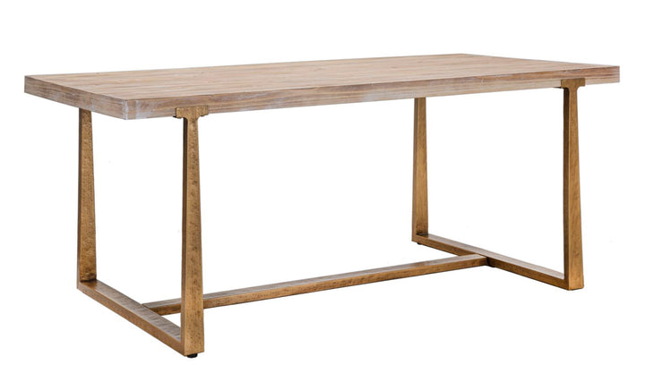 Bord i mdf og jern – 180x90x78 cm