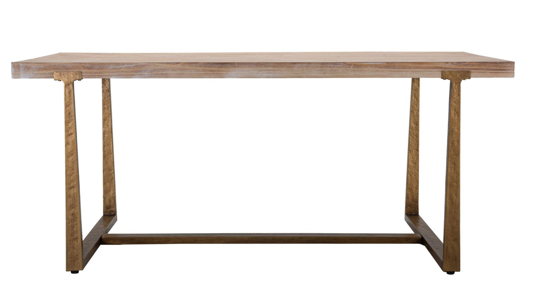 Bord i mdf og jern – 180x90x78 cm