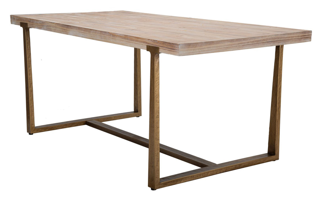 Bord i mdf og jern – 180x90x78 cm