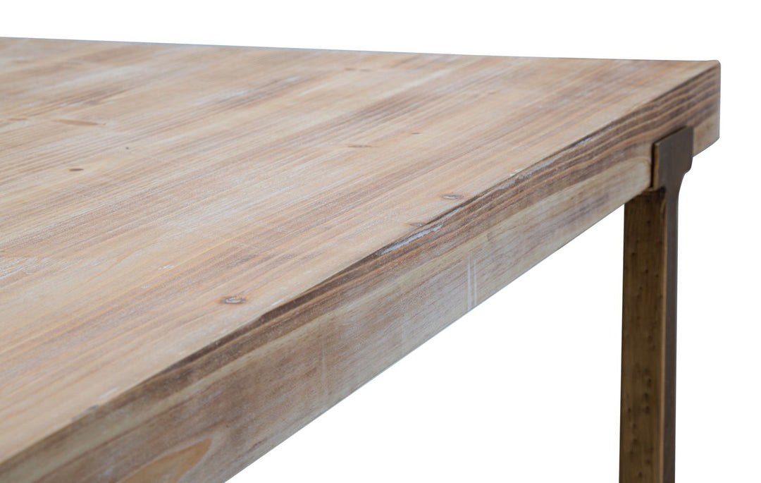 Bord i mdf og jern – 150x90x78 cm