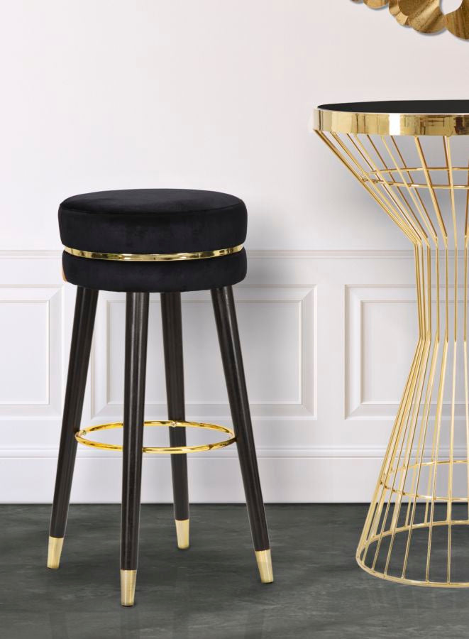 Glam barstol i træ– 35x74 cm