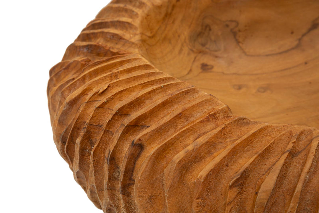 Bakke i teaktræ – 32x11 cm