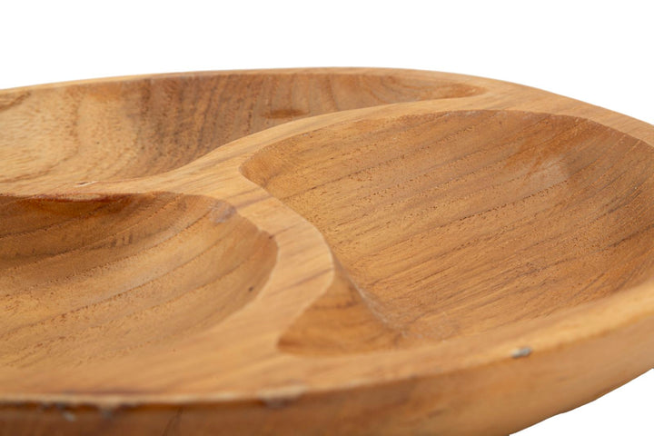 Bakke i teaktræ – 5x3 cm