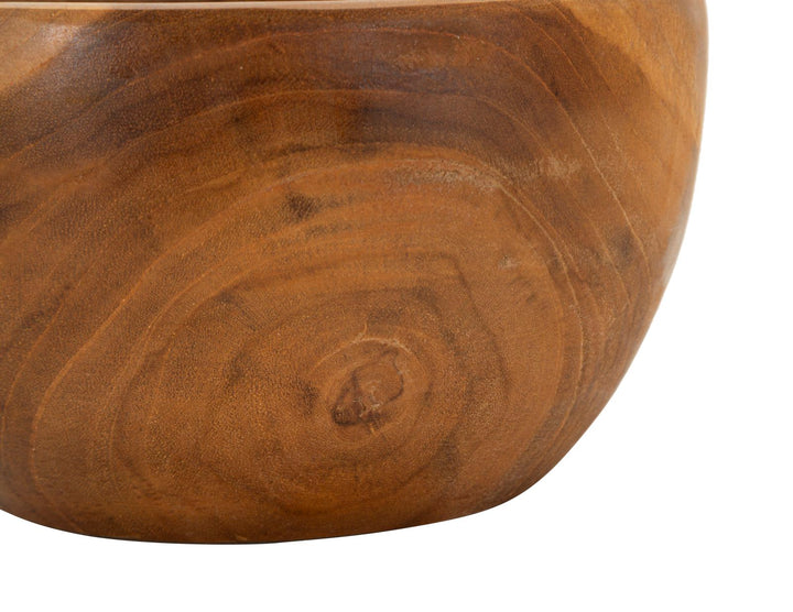 Bakke i teaktræ – 15x9x5 cm