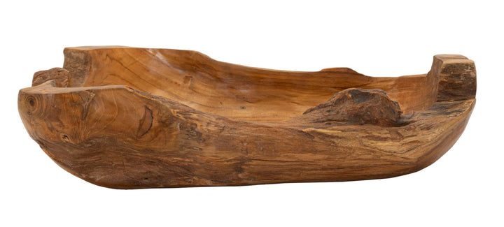 Bakke i teaktræ – 40x29x10 cm