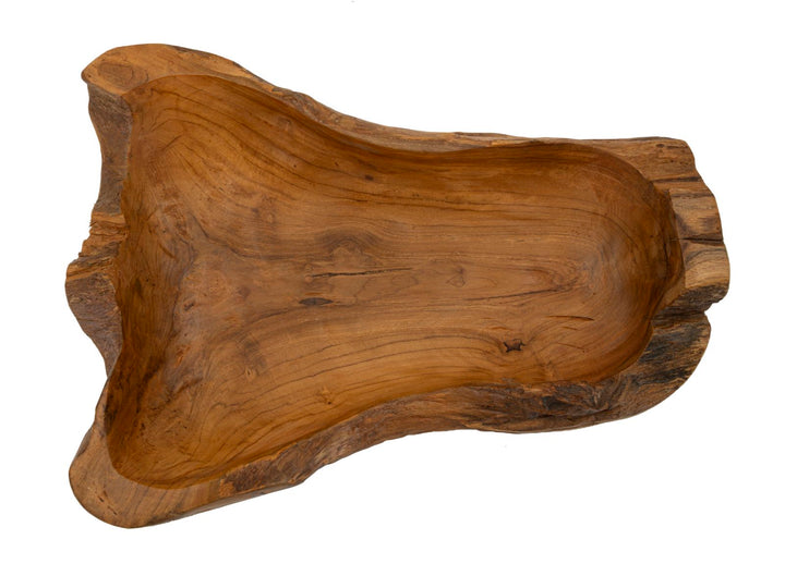 Bakke i teaktræ – 40x29x10 cm