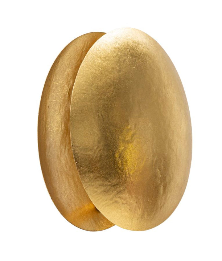 Glam lampe i guldfarve, metal – 26x13 cm