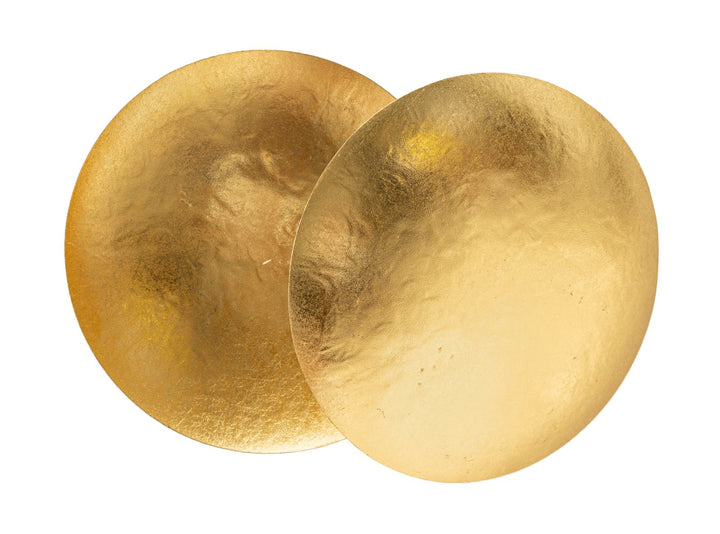 Glam lampe i guldfarve, metal – 26x13 cm
