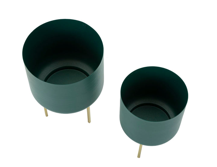 Glam vase i guldfarve af jern – 20x29 16x24 cm