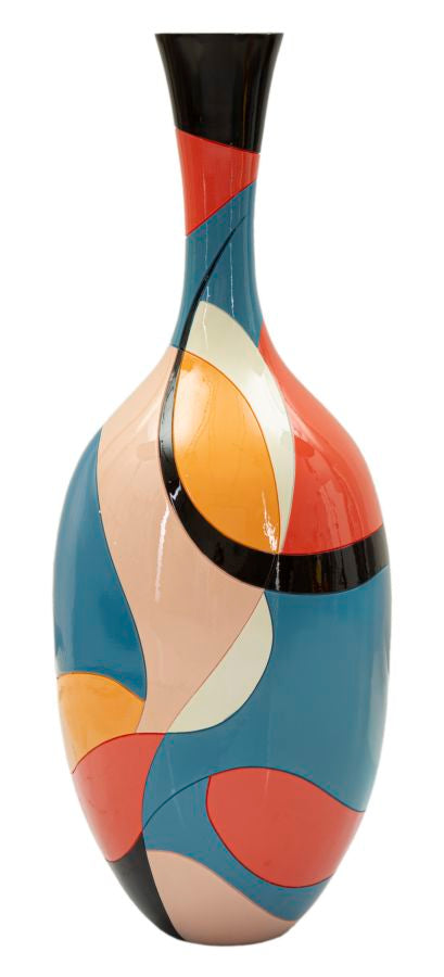 Moderne vase i polyresin – 25x66 cm