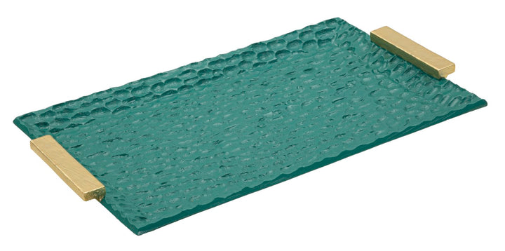 Glam bakke i polyresin – 34x19x5 cm