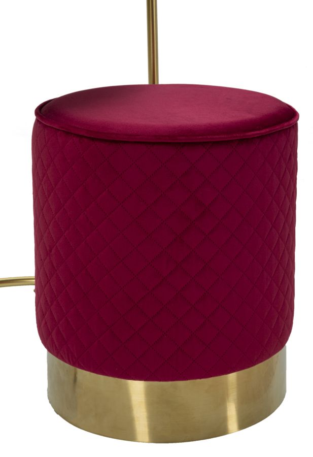 Glam bord i guldfarve, fyrretræ, MDF and metal – 52x70 36x39 cm