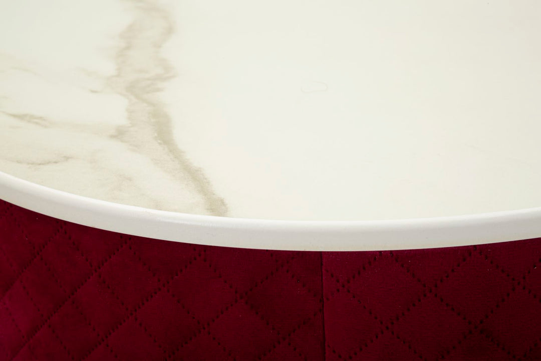 Glam bord i guldfarve, fyrretræ, MDF and metal – 52x70 36x39 cm