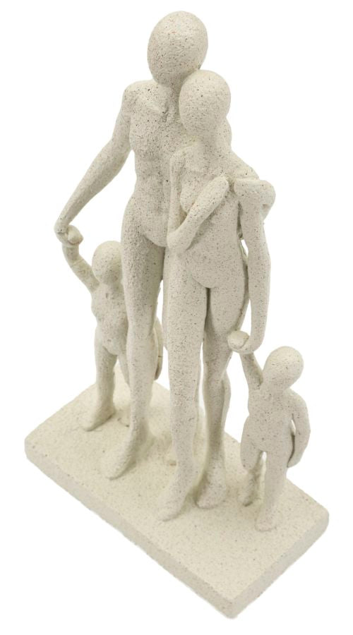 Pyntefigur i creme af polyresin – 16x8x30 cm
