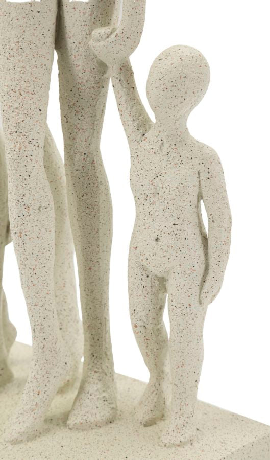 Pyntefigur i creme af polyresin – 16x8x30 cm