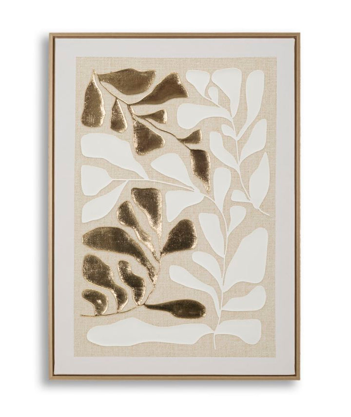 Canvas print, fyrretræ, lærred og plast  – 50x3x70 cm