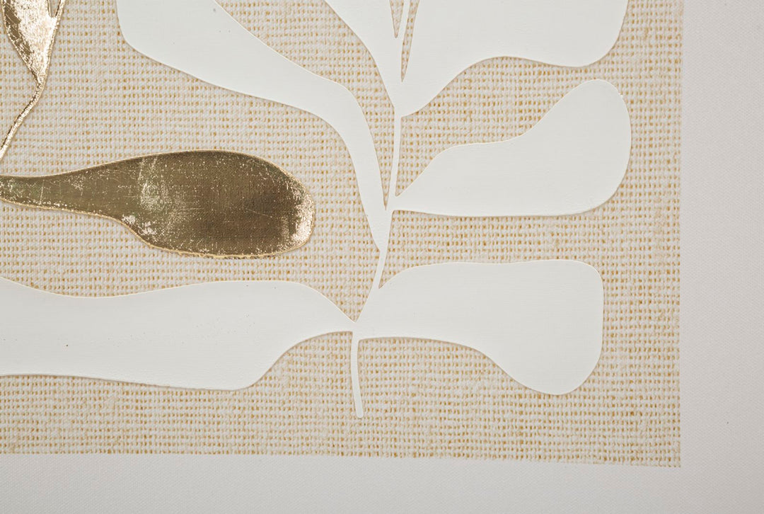 Canvas print, fyrretræ, lærred og plast  – 50x3x70 cm