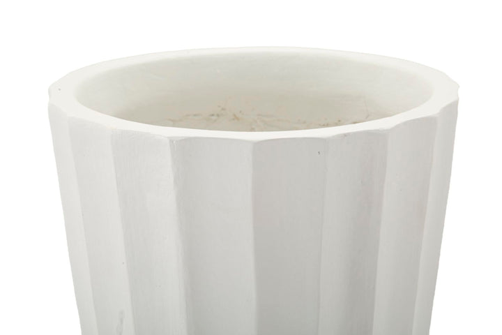 Vase i cremehvid
