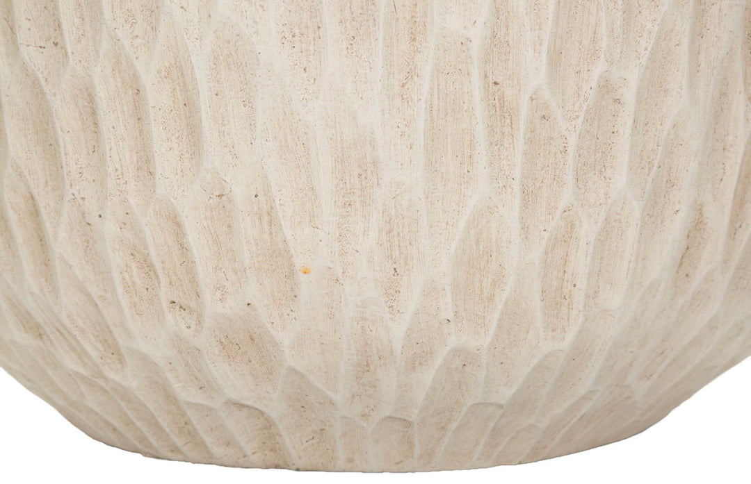 Vase i creme – 35x32x5 cm