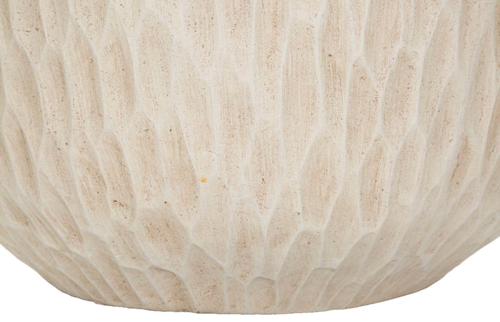 Vase i creme – 35x32x5 cm