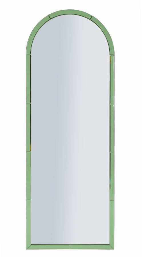 Glam spejl, grøn, 55x2x150 49x144 cm