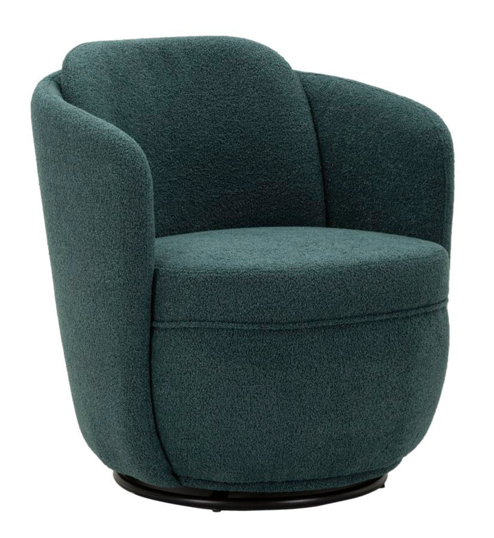 Lænetol i blå, polyester – 70x72x75, 44x5 cm