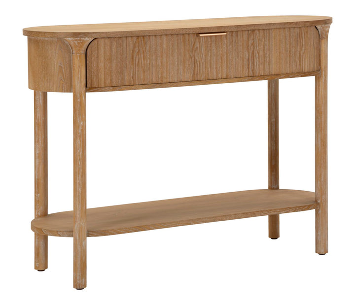 Moderne konsolbord i træ, MDF and jern – 110x40x80 cm