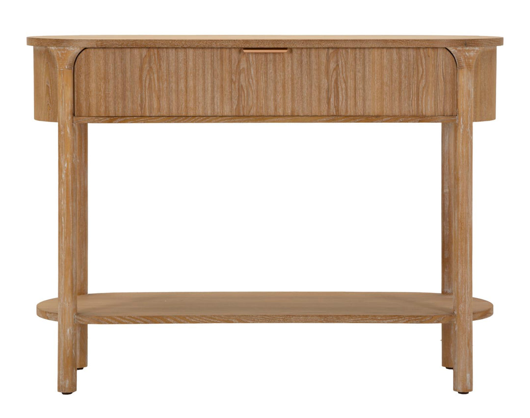 Moderne konsolbord i træ, MDF and jern – 110x40x80 cm