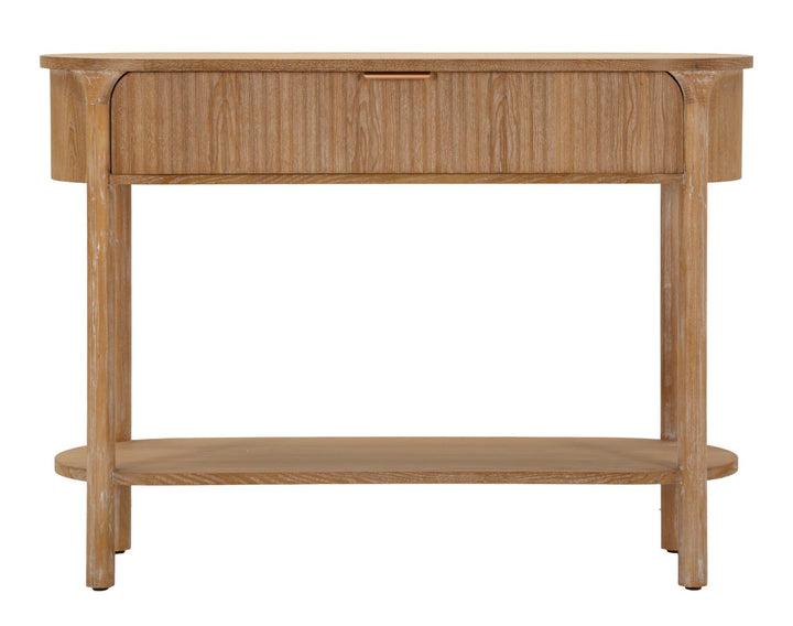 Moderne konsolbord i træ, MDF and jern – 110x40x80 cm