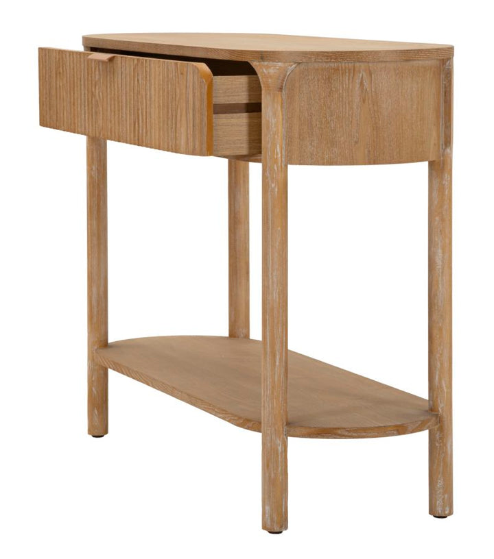Moderne konsolbord i træ, MDF and jern – 110x40x80 cm