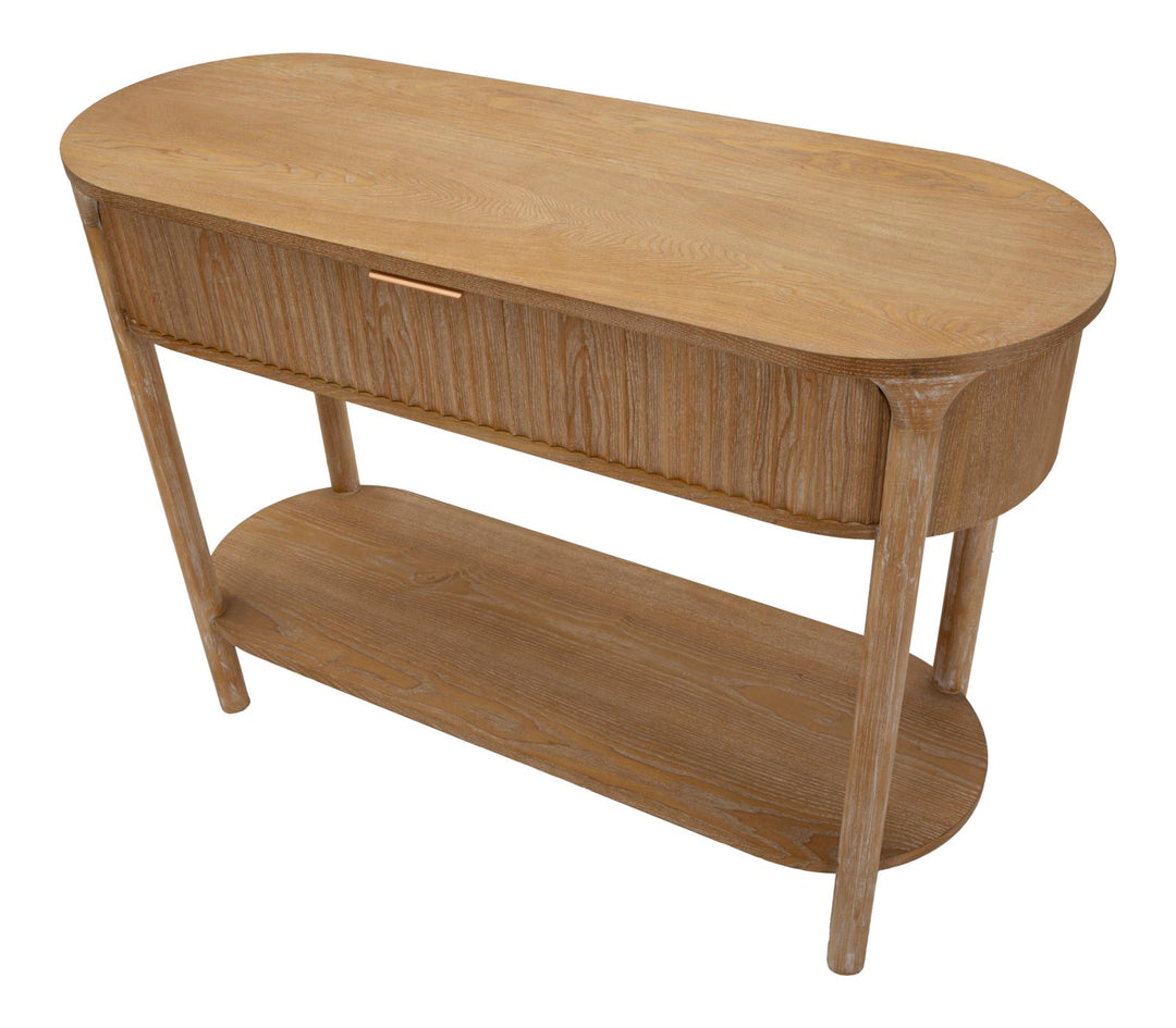 Moderne konsolbord i træ, MDF and jern – 110x40x80 cm